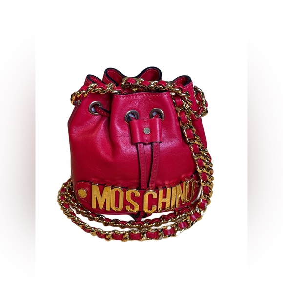 Moschino Handbags - MOSCHINO Mini Bucket Crossbody